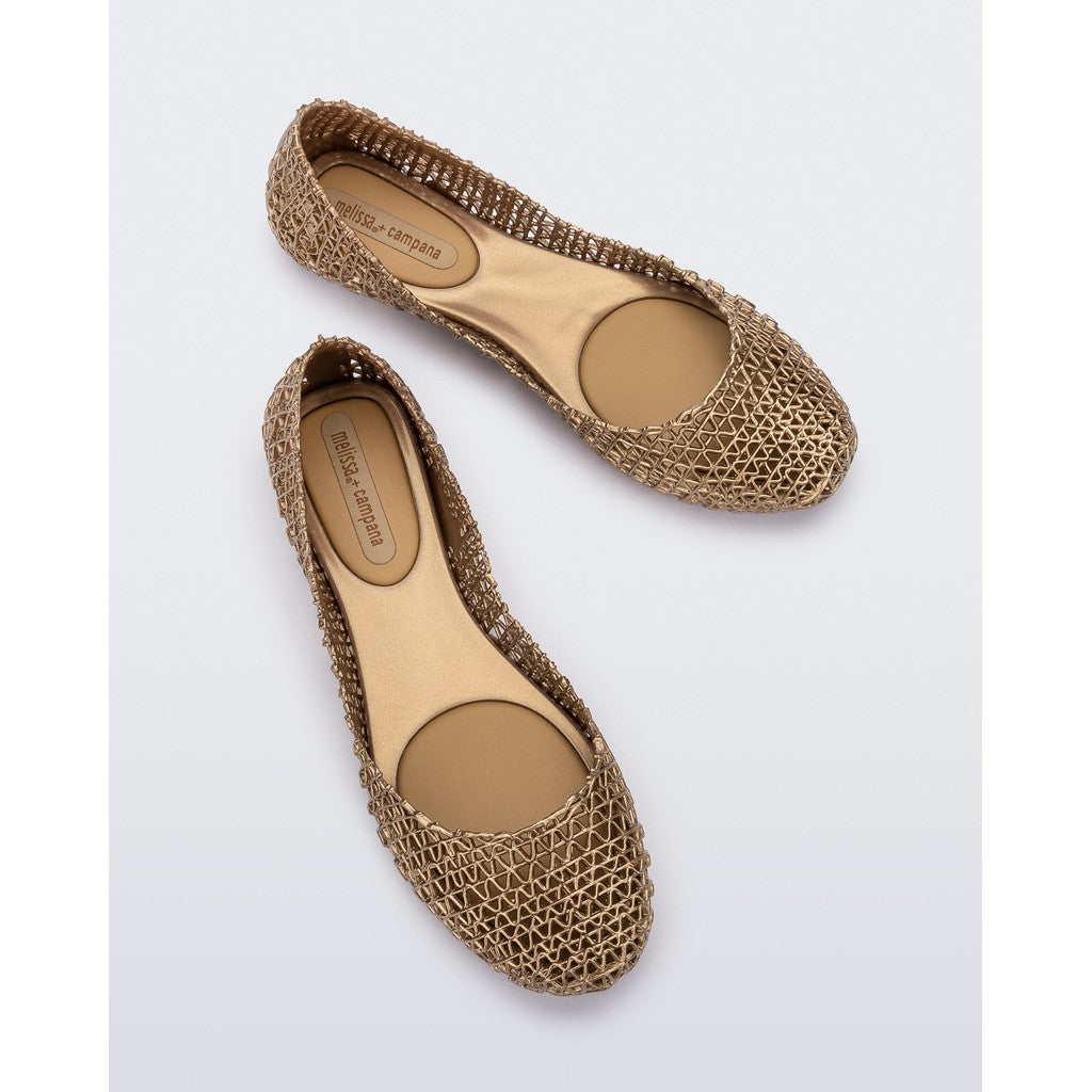 Melissa MELISSA CAMPANA PAPEL AD BALLERINA AO462 METALLIC GOLD