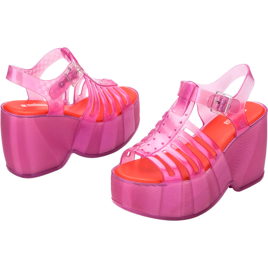 Melissa MELISSA STATION 79 PLATFORM II AD BE300 PEARLY PINK