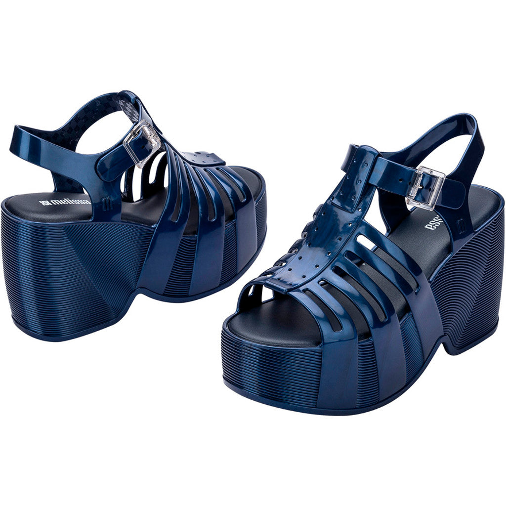Melissa MELISSA STATION 79 PLATFORM II AD BE310 PEARLY BLUE