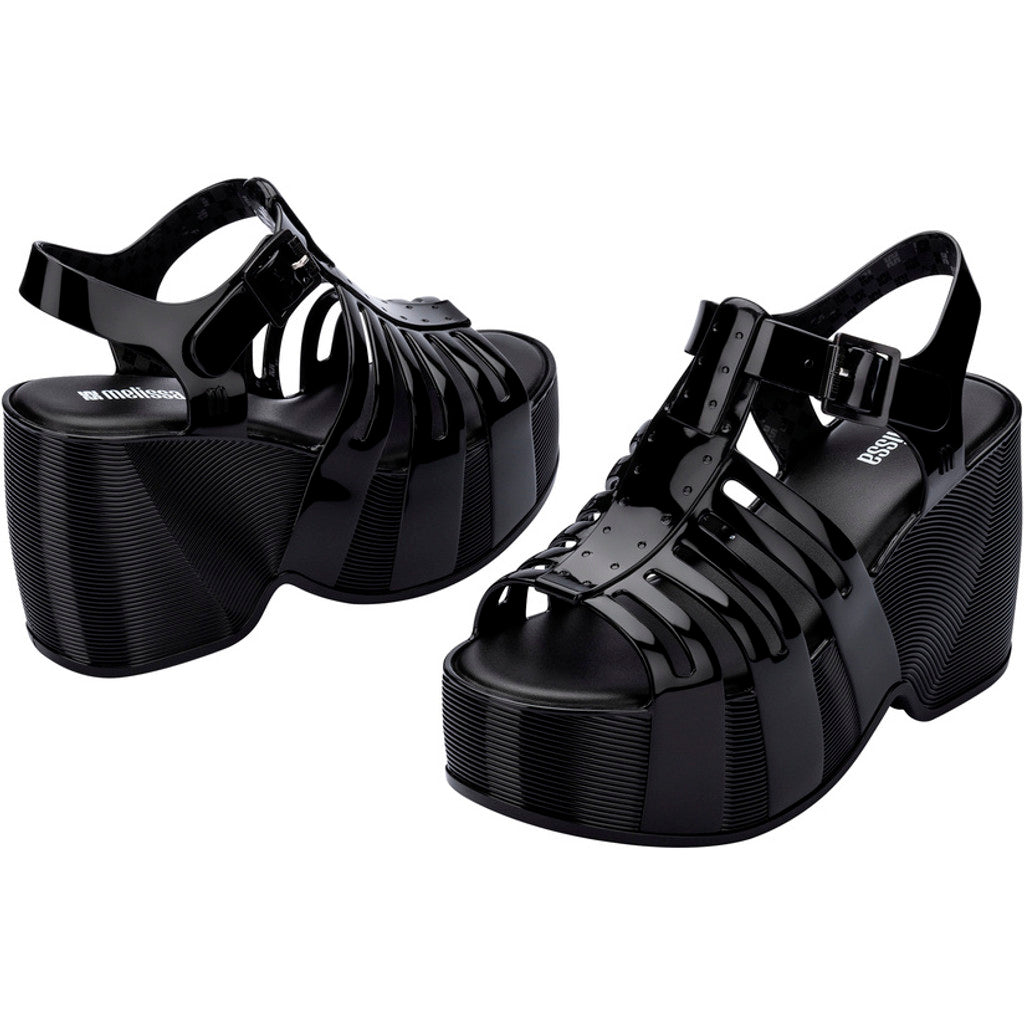 Melissa MELISSA STATION 79 PLATFORM II AD BE313 BLACK