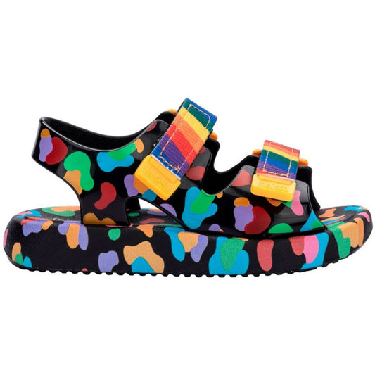 Mini Melissa MINI MELISSA MIX BB SANDAL BB507 BLACK/MULTICOLOR
