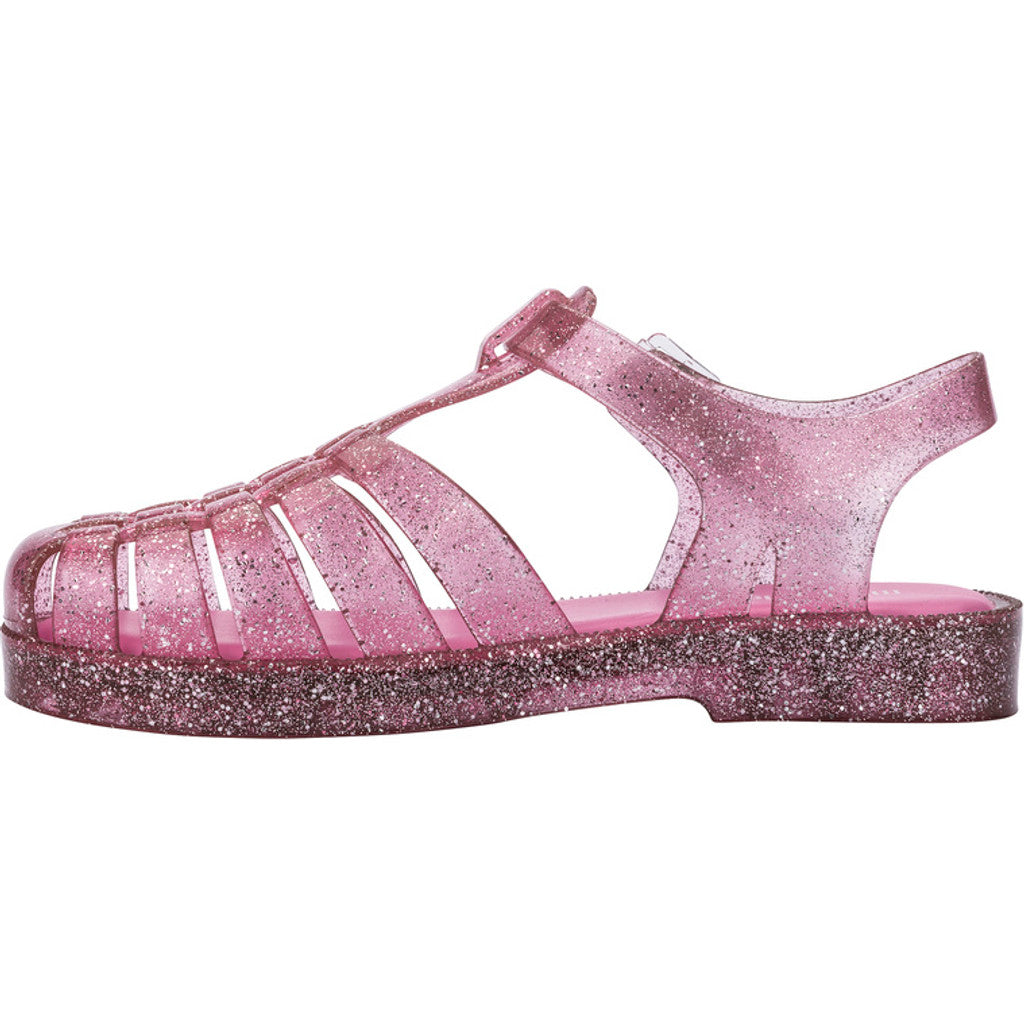 Mini Melissa MINI MELISSA POSSESSION SHINY INF SANDAL AO123 GLITTER PINK/PINK