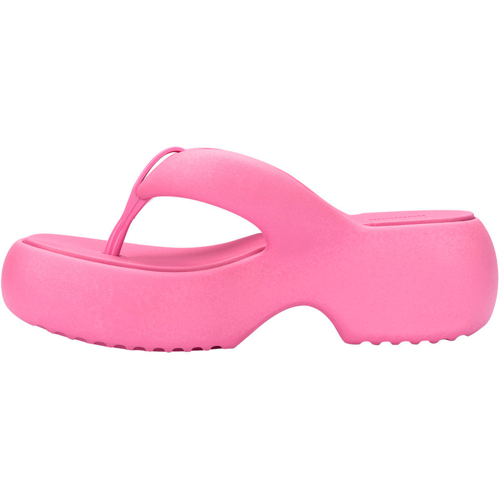 Melissa Melissa Free Fuzzy Platform Ad SANDAL BB481 PINK