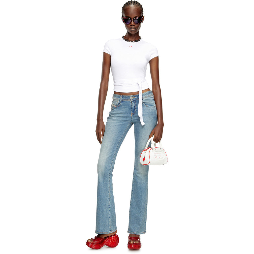 Diesel Melissa Quantum Platform x Diesel Ad. PLATFORM BP736 TRANSPARENT RED