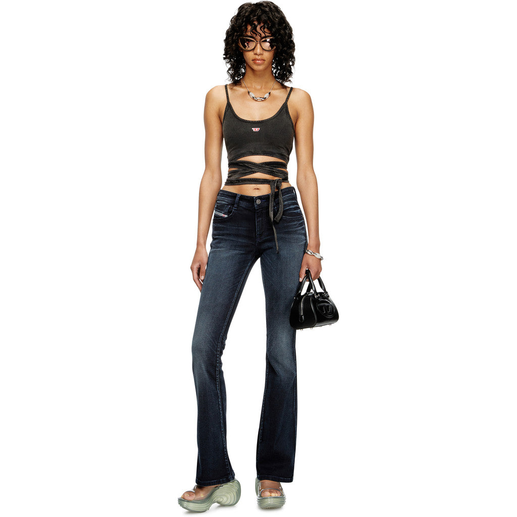 Diesel Melissa Quantum Platform x Diesel Ad. PLATFORM BP737 TRANSPARENT BLUE