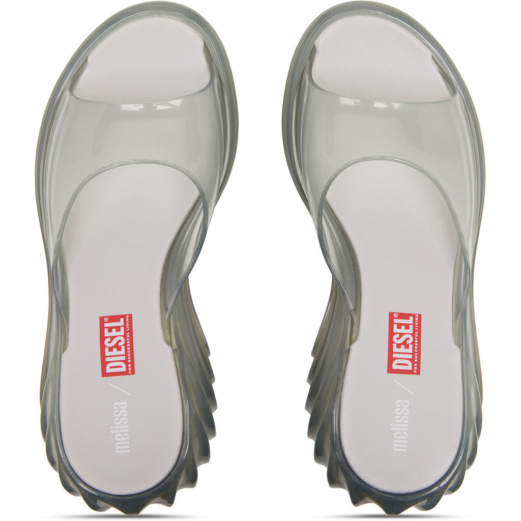 Diesel Melissa Quantum Platform x Diesel Ad. PLATFORM BP737 TRANSPARENT BLUE