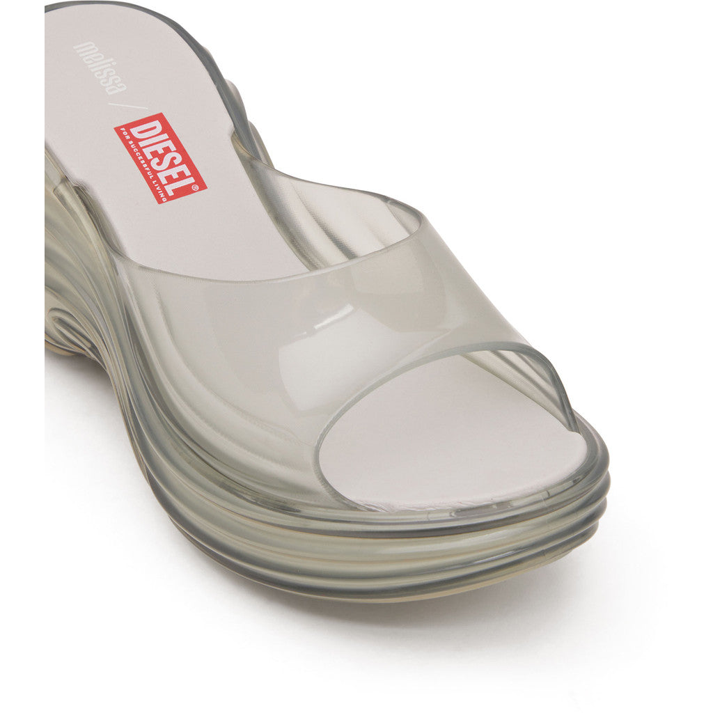 Diesel Melissa Quantum Platform x Diesel Ad. PLATFORM BP737 TRANSPARENT BLUE