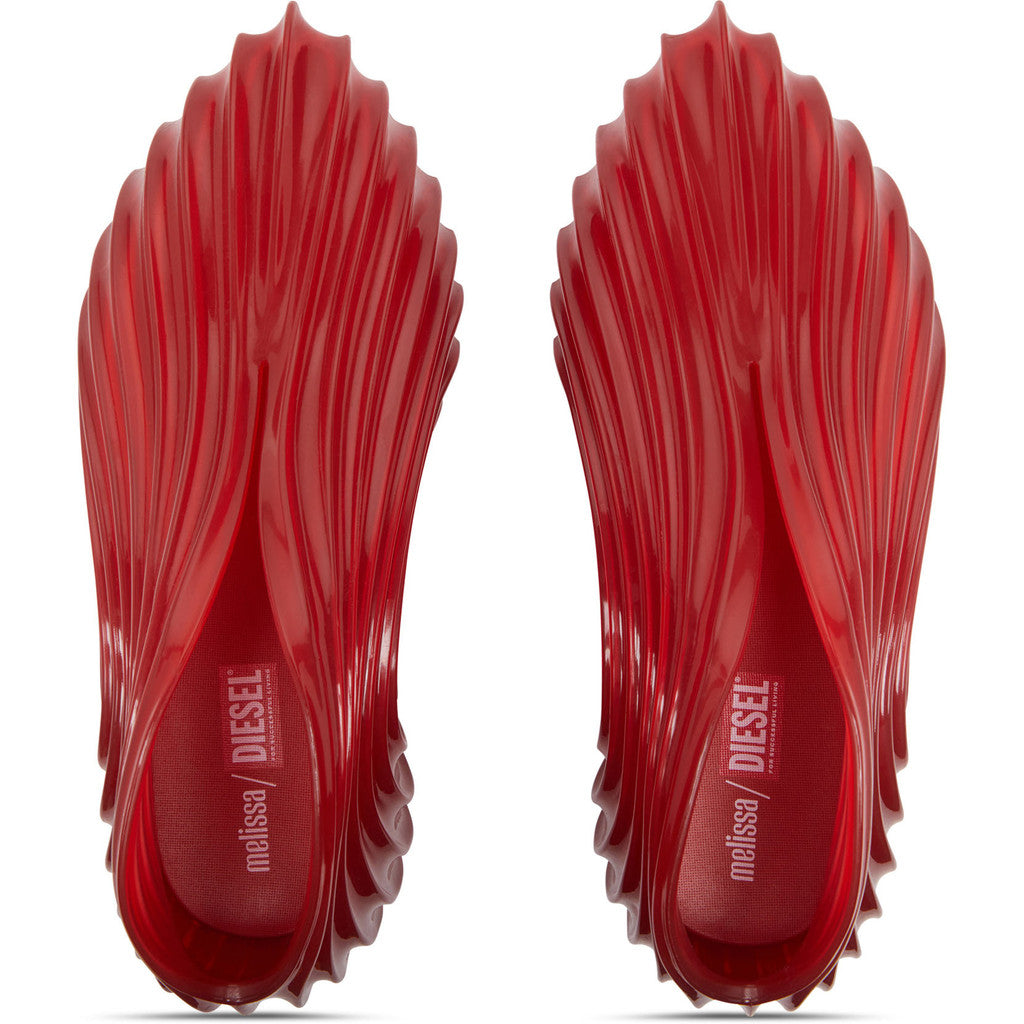 Diesel Melissa Quantum Sneaker x Diesel Ad. SNEAKER BP730 TRANSPARENT RED
