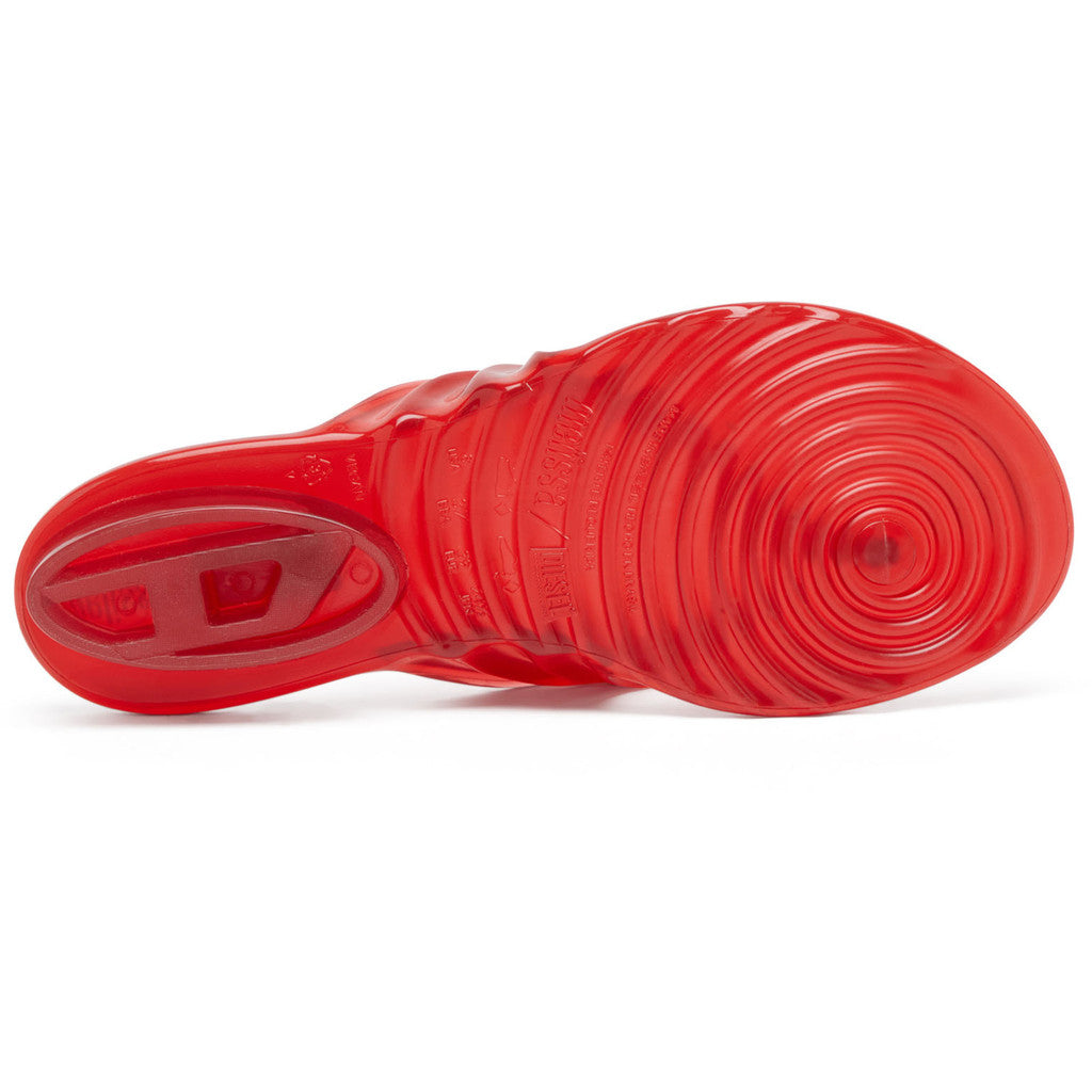 Diesel Melissa Quantum Thong x Diesel Ad. FLIP FLOP BP732 TRANSPARENT RED