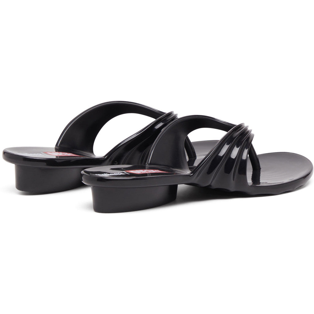 Diesel Melissa Quantum Thong x Diesel Ad. FLIP FLOP BP733 BLACK