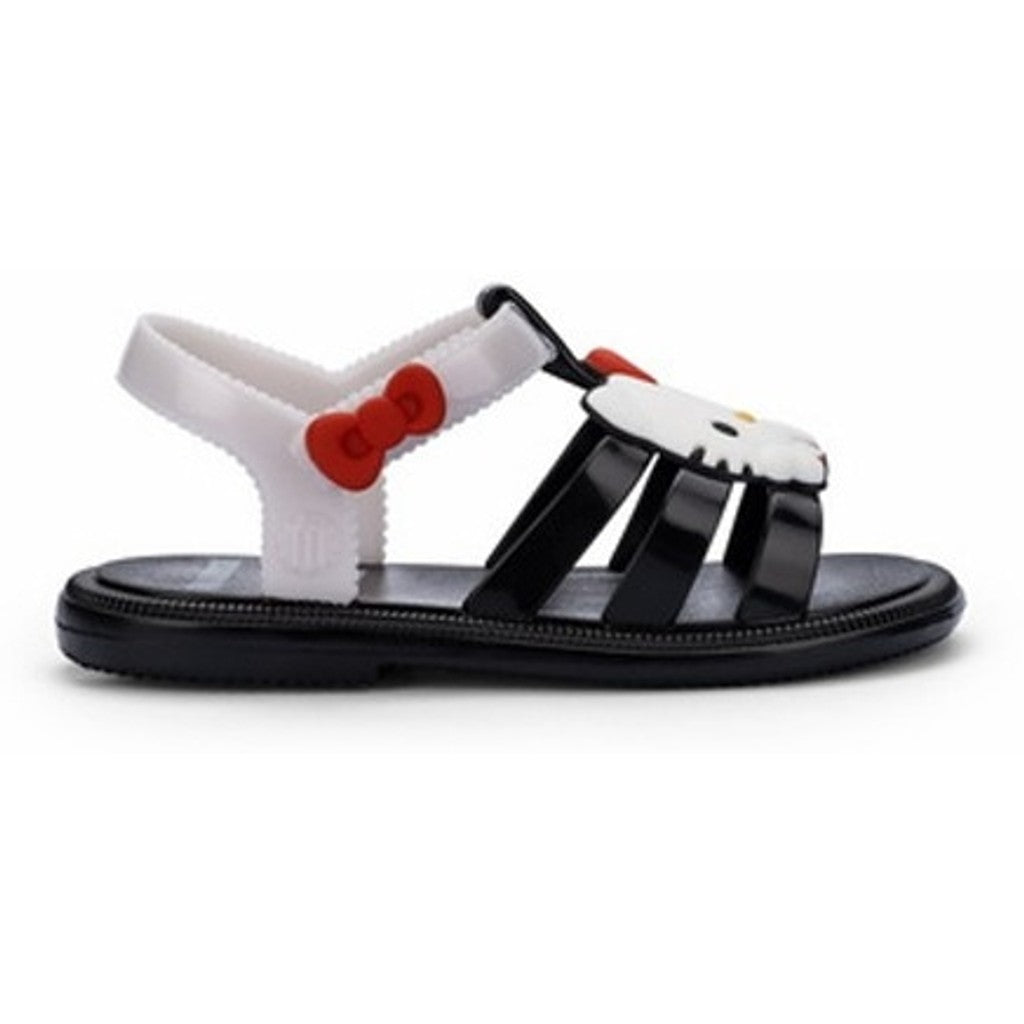 Mini Melissa Mini Melissa Hip x Hello Kitty BB SANDAL BS171 BLACK/WHITE