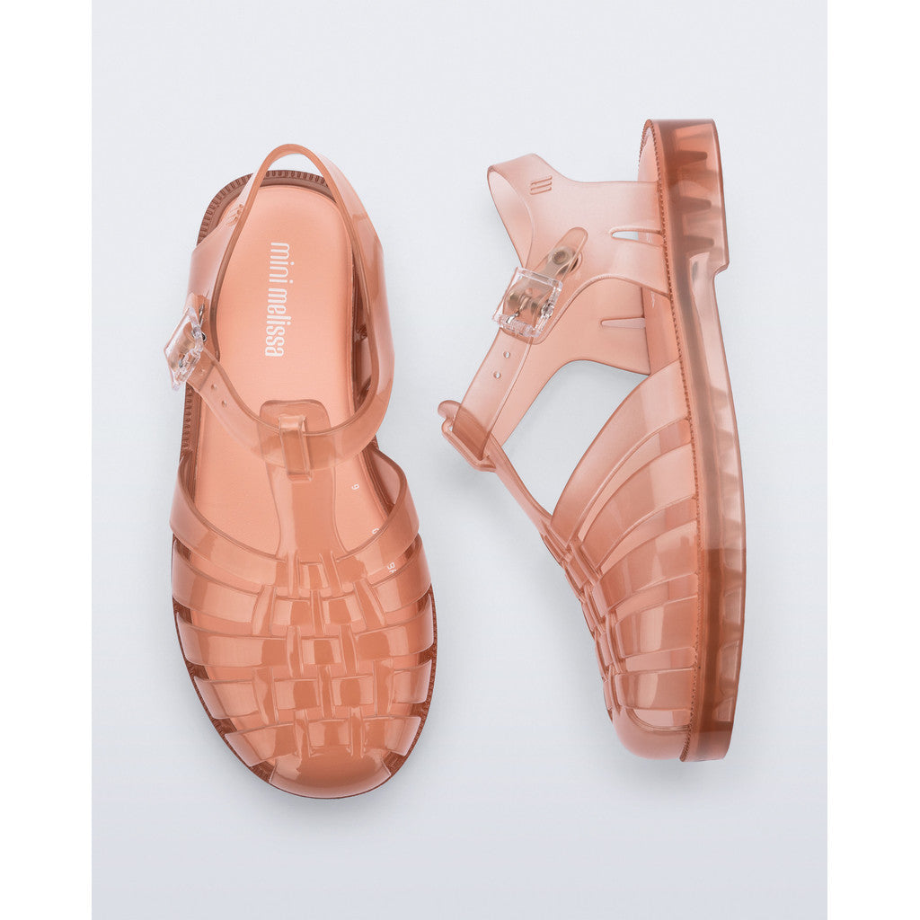 Mini Melissa Mini Melissa Possession Inf SANDAL BV910 LIGHT BEIGE/TRANSPARENT