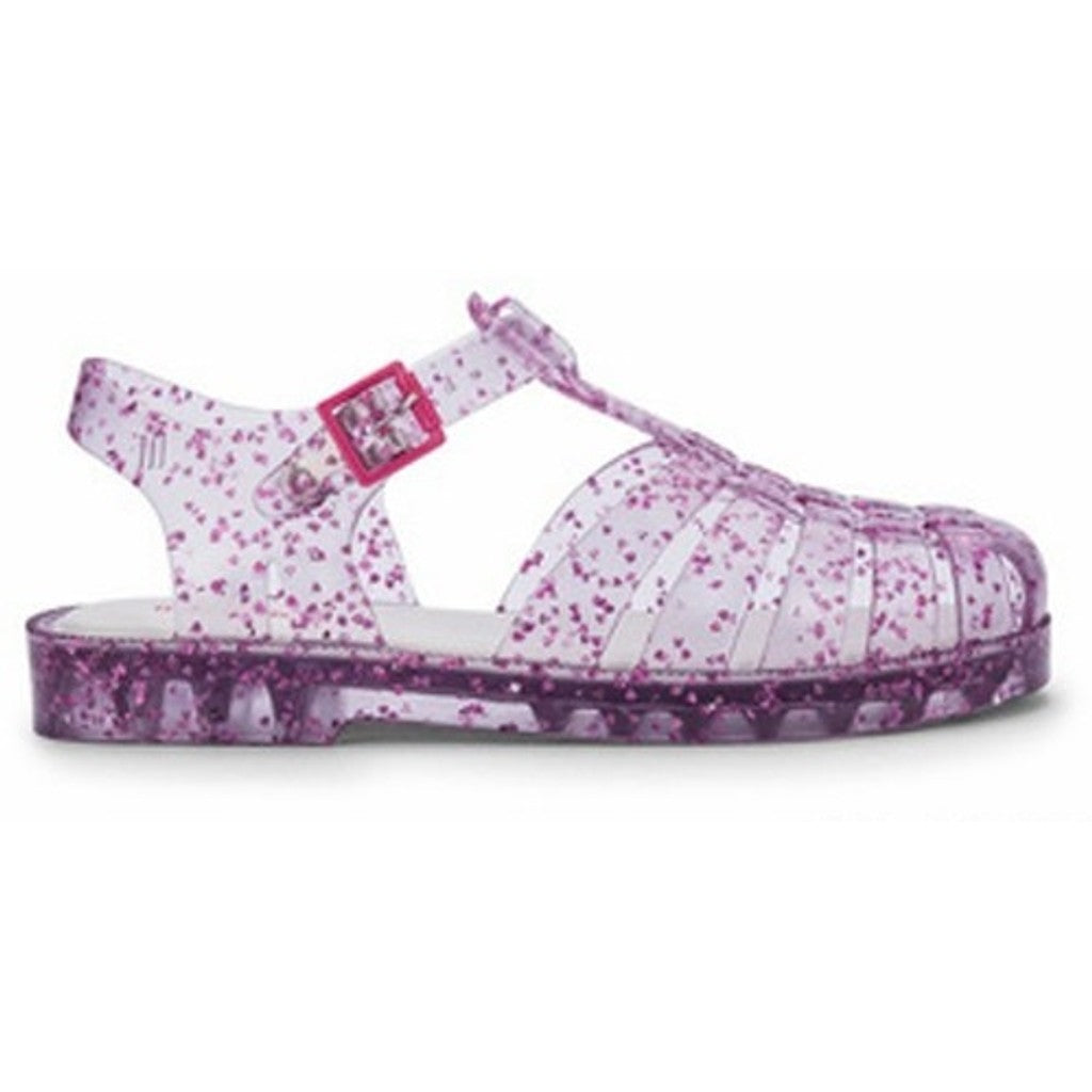 Mini Melissa Mini Melissa Possession Shiny Elements II INF SANDAL BW181 GLITTER CLEAR
