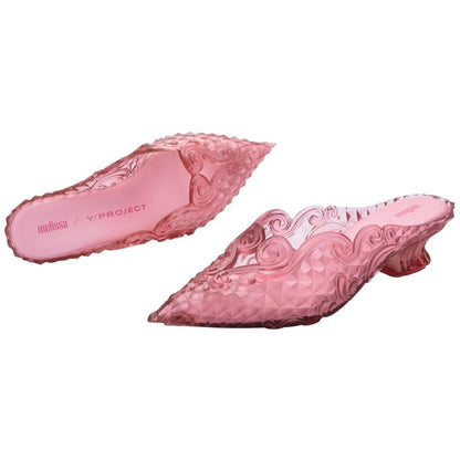 Y/Project Court Mule x Y/Project HEEL BA200 PINK TRANSPARENT TULLE
