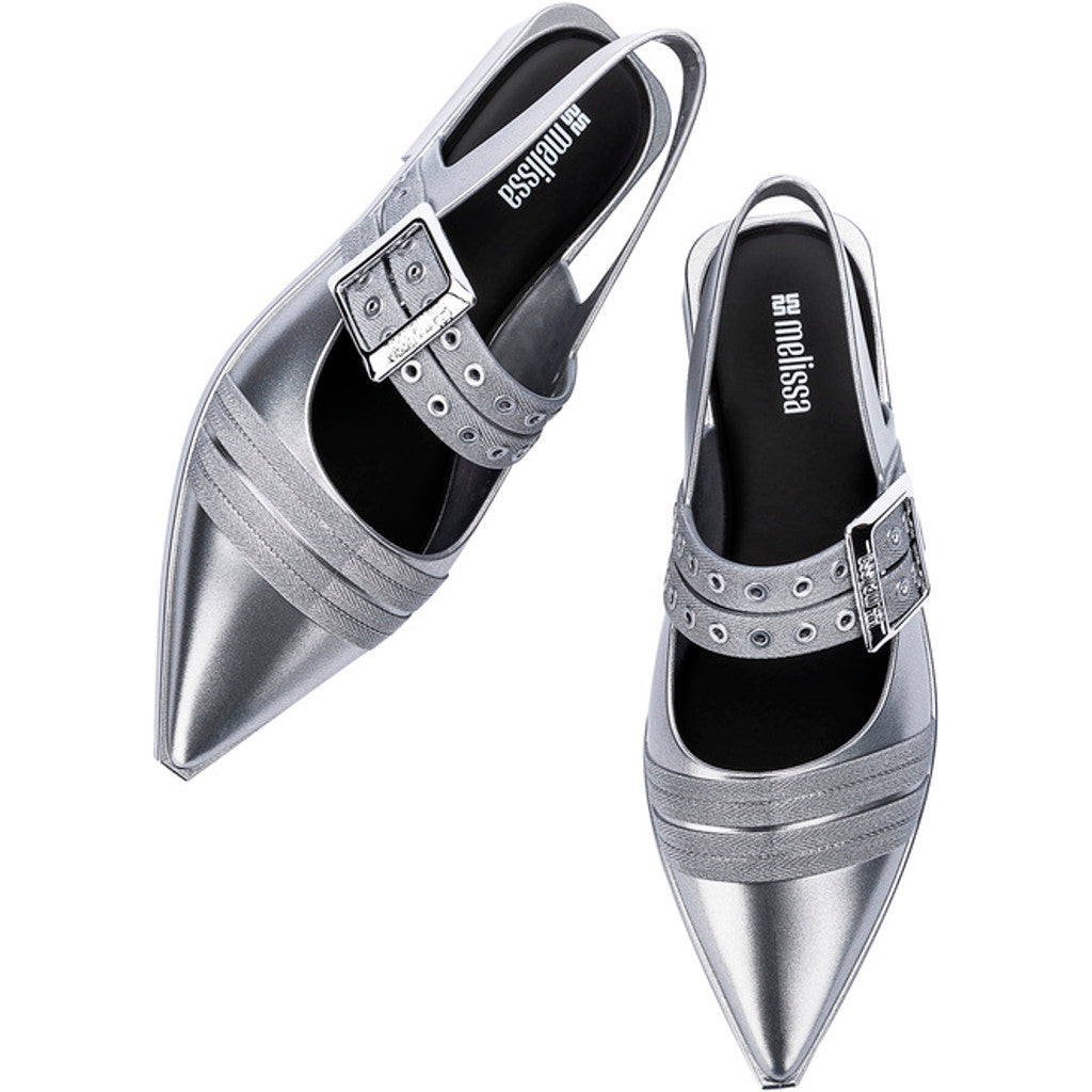 Melissa Melissa Ladylike Ad SANDAL BE586 SILVER/BLACK