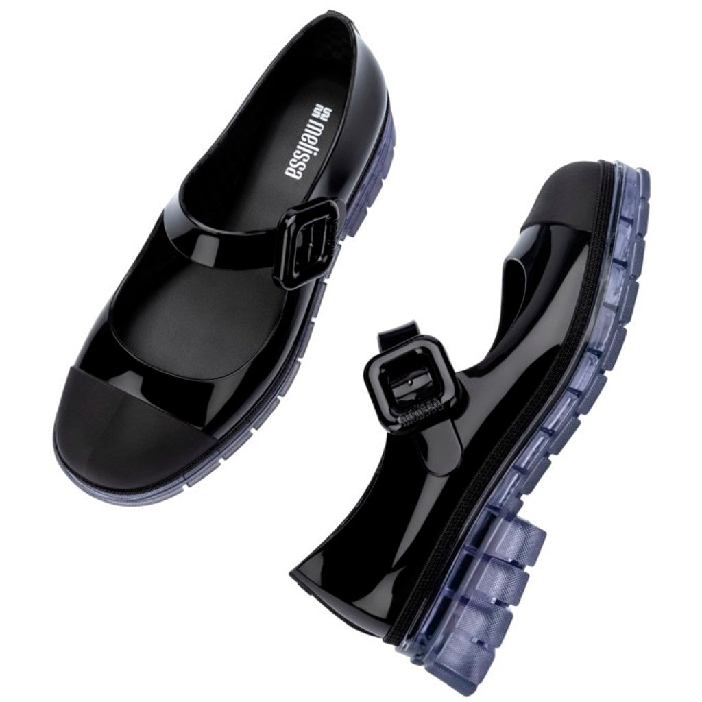 Melissa Melissa June AD SANDAL BI516 CLEAR/BLACK