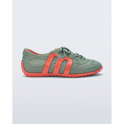 Melissa Melissa Motion Ad SNEAKER BK456 ORANGE/GREEN