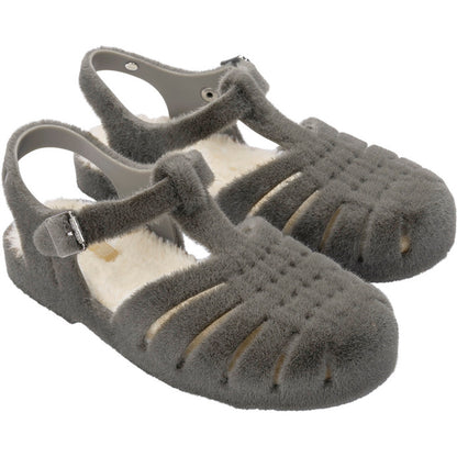 Melissa Melissa Possession Warm AD SANDAL BL656 FLOCKED GRAY/BEIGE