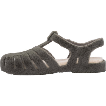 Melissa Melissa Possession Warm AD SANDAL BL656 FLOCKED GRAY/BEIGE