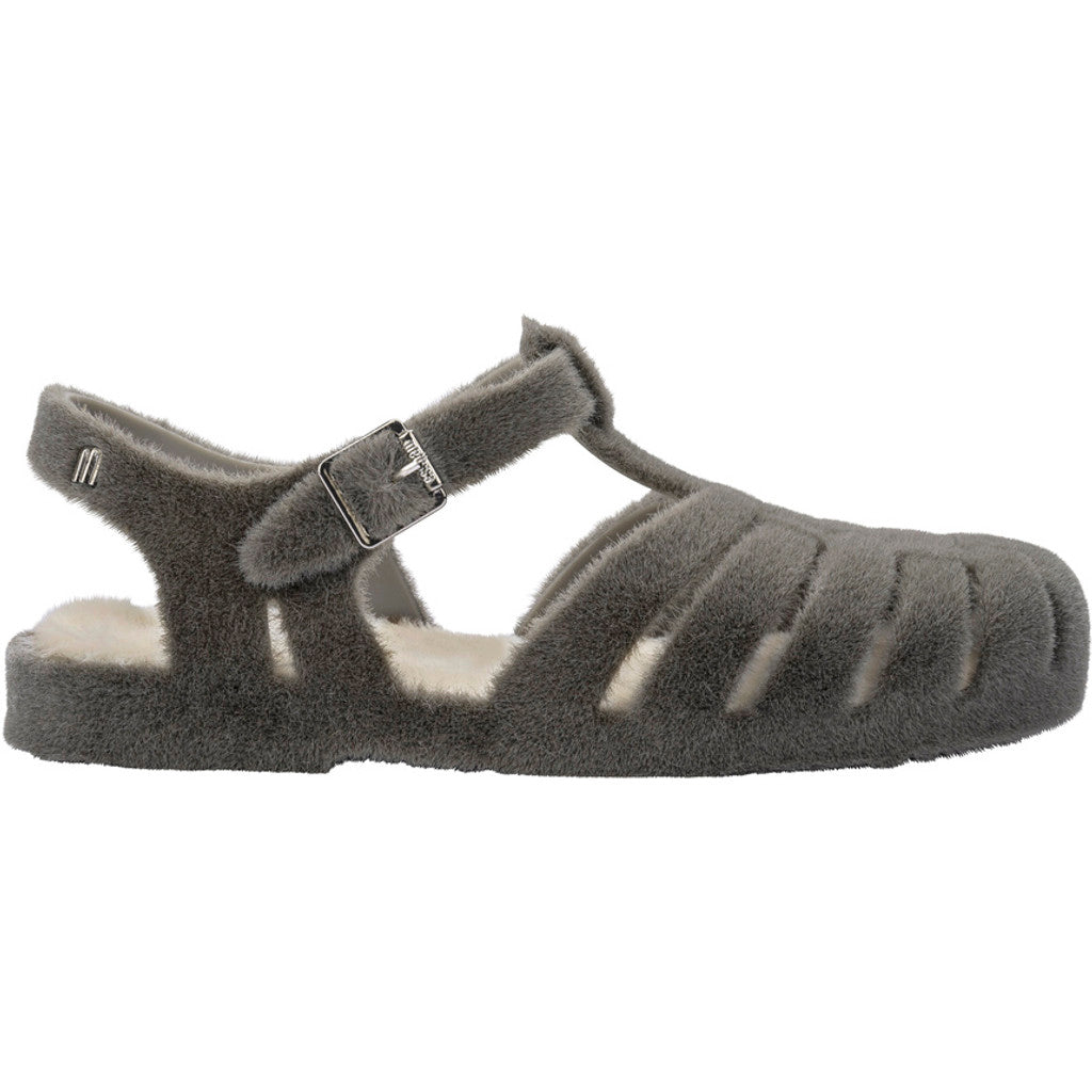 Melissa Melissa Possession Warm AD SANDAL BL656 FLOCKED GRAY/BEIGE