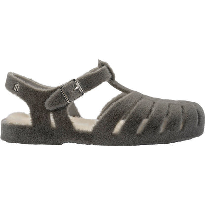Melissa Melissa Possession Warm AD SANDAL BL656 FLOCKED GRAY/BEIGE