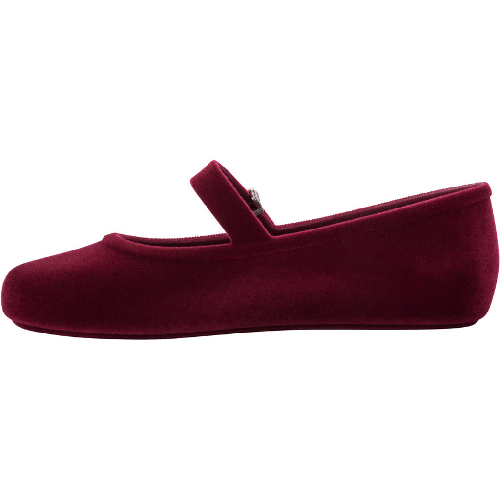 Melissa MELISSA SOFT BALLERINA VELVET II AD  BN601 RED FLOCKED