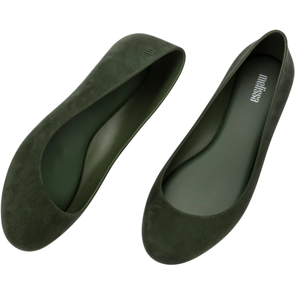 Melissa MELISSA SWEET LOVE BASIC VELVET AD. BALLERINA AO519 GREEN