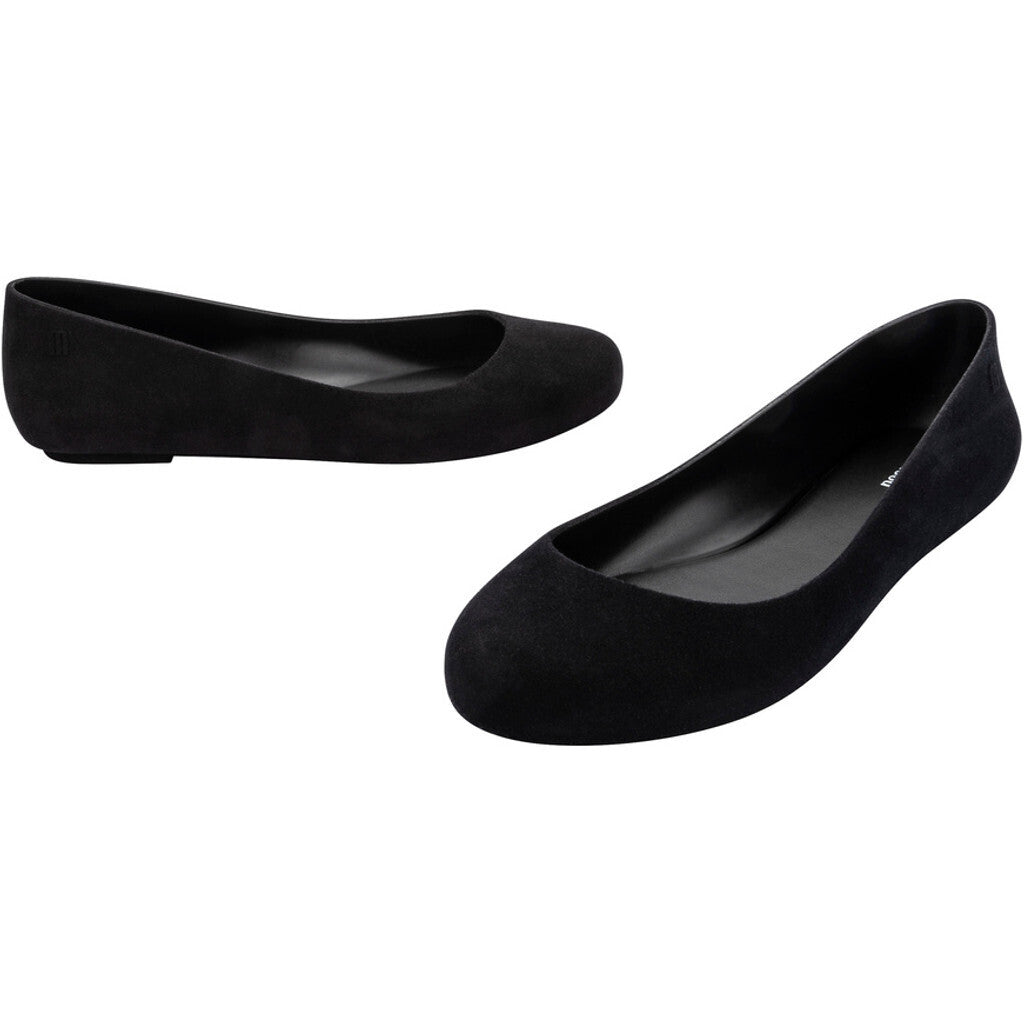 Melissa MELISSA SWEET LOVE BASIC VELVET AD. BALLERINA AO520 BLACK