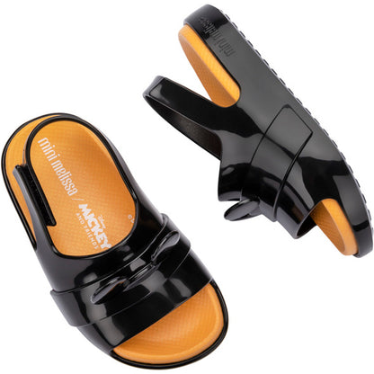Mini Melissa MICKEY CLOUD SANDAL SANDAL AK226 BLACK MICKEY