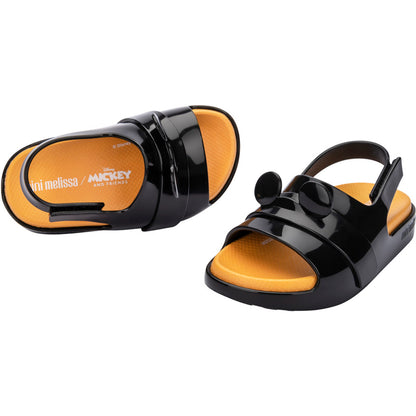 Mini Melissa MICKEY CLOUD SANDAL SANDAL AK226 BLACK MICKEY