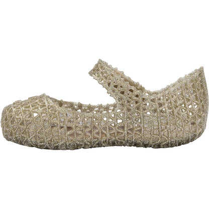 Mini Melissa Mini Melissa Campana Papel BB BALLERINA 50712 GOLD GLITTER