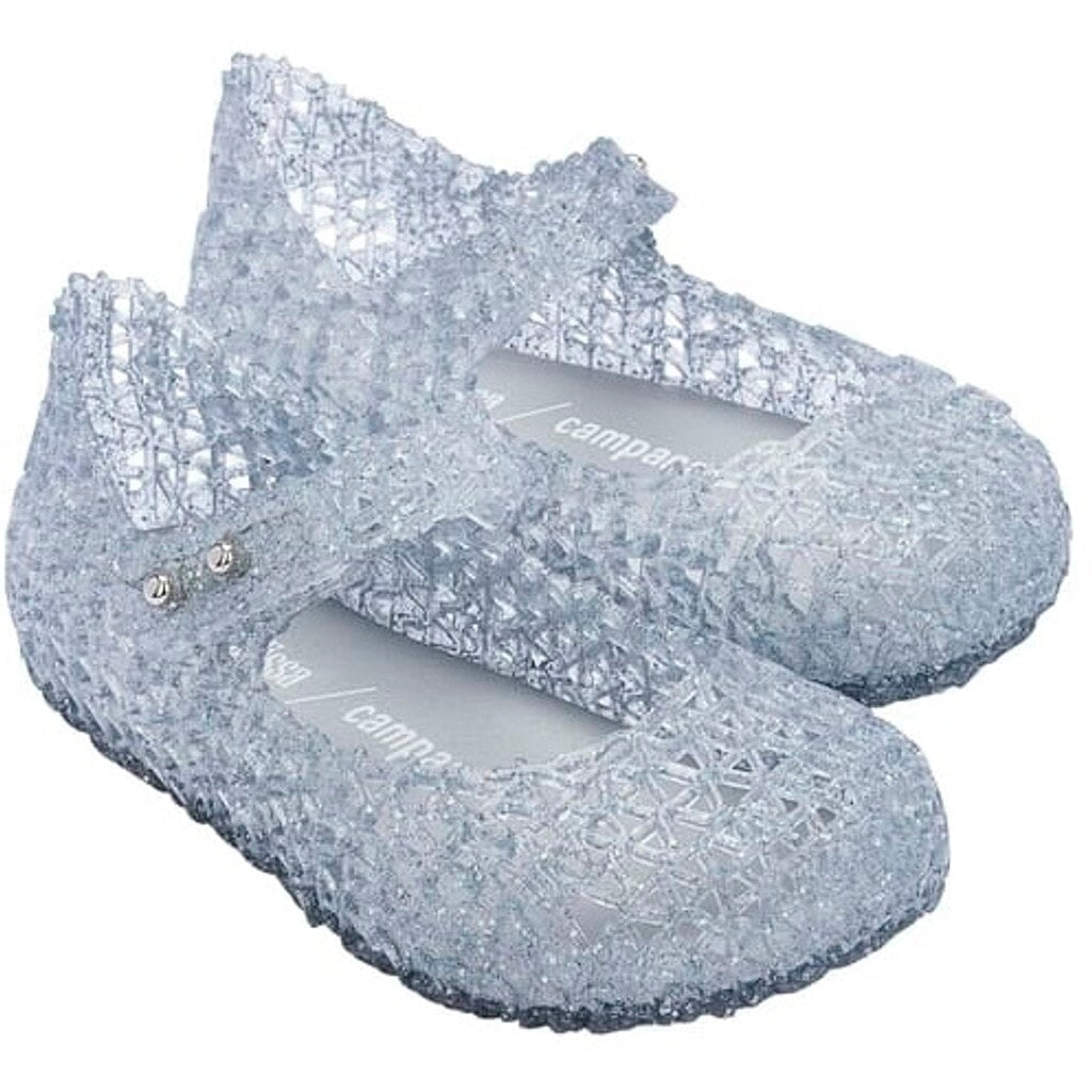 Mini Melissa Mini Melissa Campana Papel Bb BALLERINA 53890 GLITTER HOLOGRAFICO