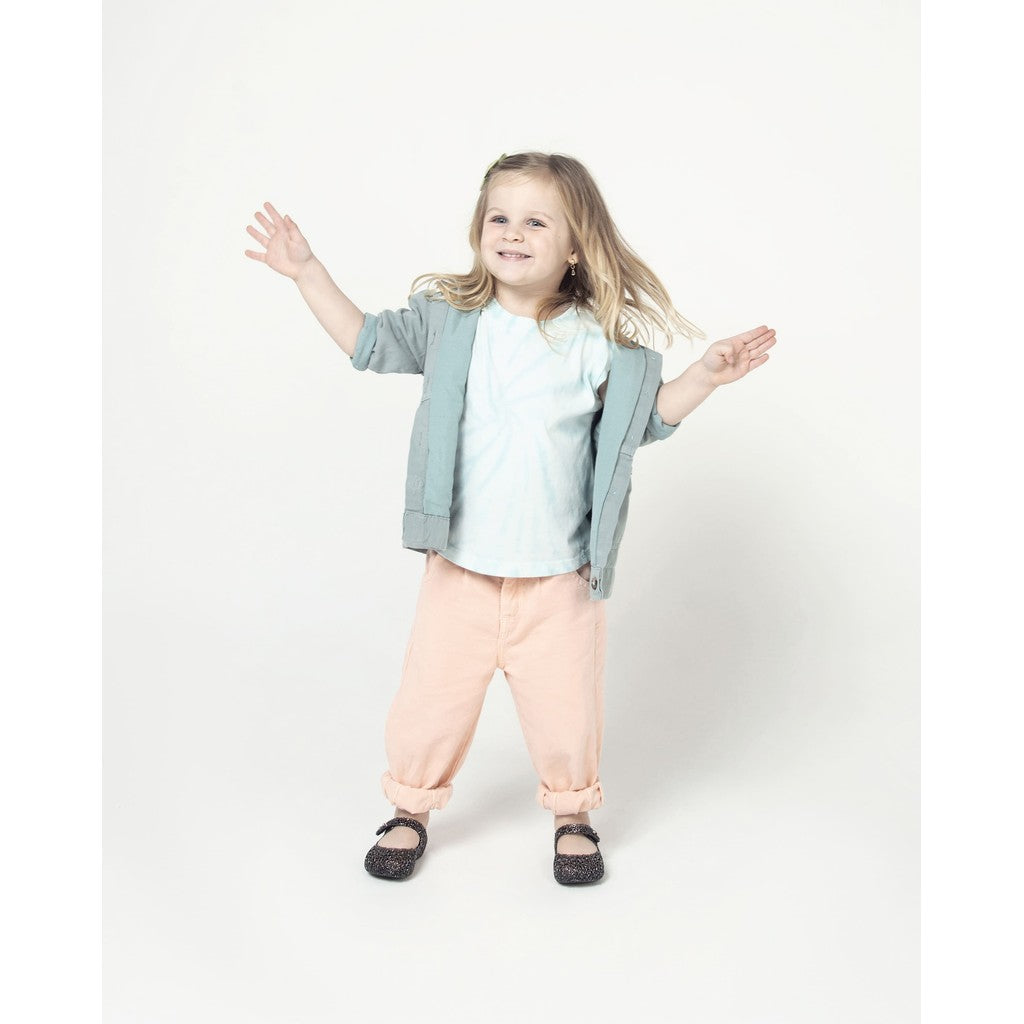 Mini Melissa Mini Melissa Campana Papel BB BALLERINA AJ850 BLACK GLITTER