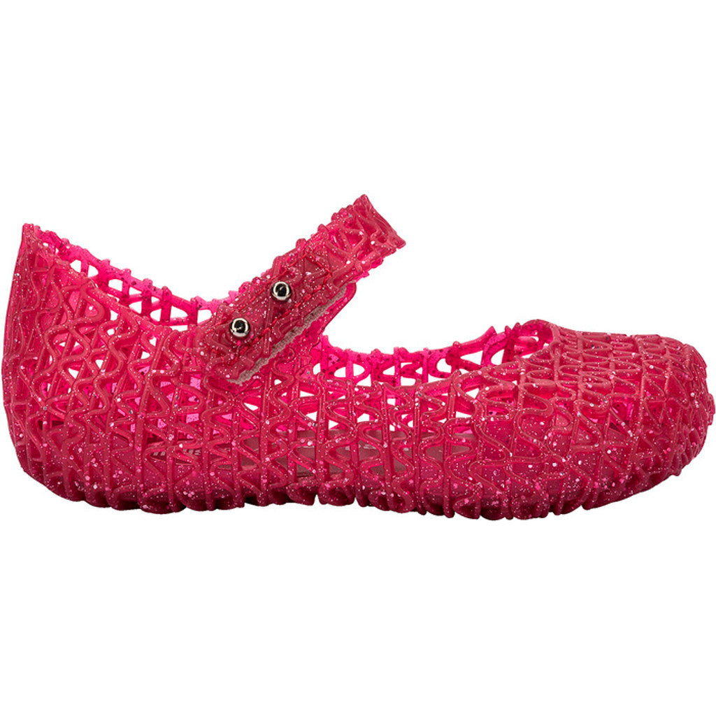 Mini Melissa Mini Melissa Campana Papel Bb BALLERINA AZ277 RED GLITTER/SILVER