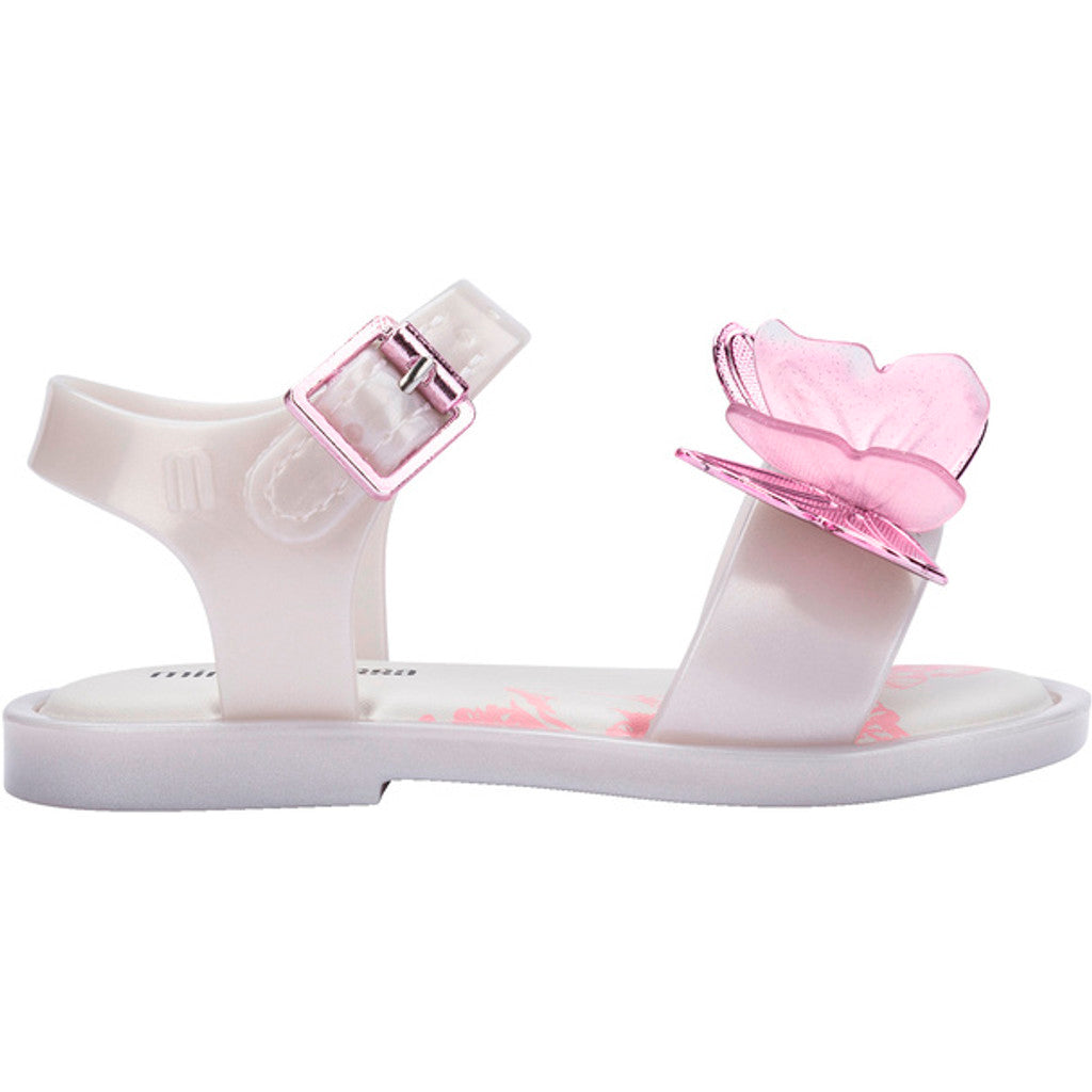 Mini Melissa Mini Melissa Fly Sandal Iii Bb SANDAL BN928 PEARLY WHITE /PINK
