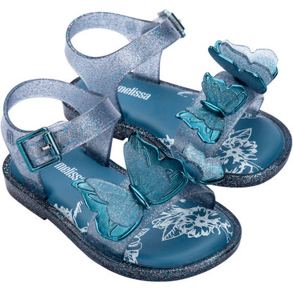 Mini Melissa Mini Melissa Fly Sandal Iii Bb SANDAL BN946 GLITTER BLUE