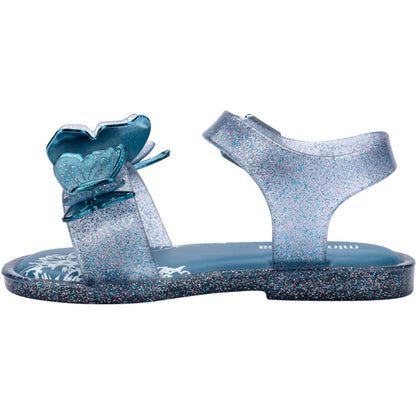 Mini Melissa Mini Melissa Fly Sandal Iii Bb SANDAL BN946 GLITTER BLUE