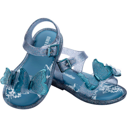 Mini Melissa Mini Melissa Fly Sandal Iii Bb SANDAL BN946 GLITTER BLUE