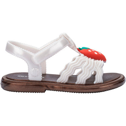 Mini Melissa MINI MELISSA HIP SANDAL BB SANDAL BD753 BRONZE/PEARL WHITE