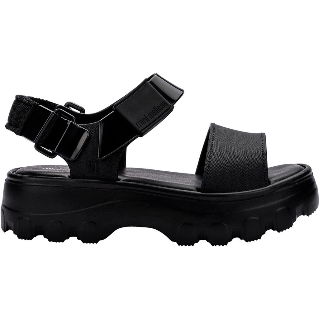 Mini Melissa Mini Melissa Kick Off Sandal INF SANDAL AR521 BLACK
