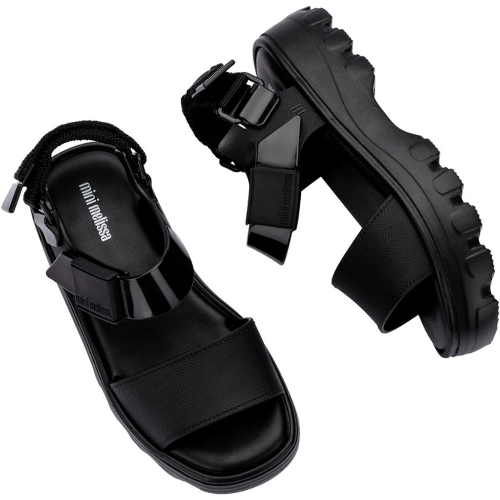 Mini Melissa Mini Melissa Kick Off Sandal INF SANDAL AR521 BLACK