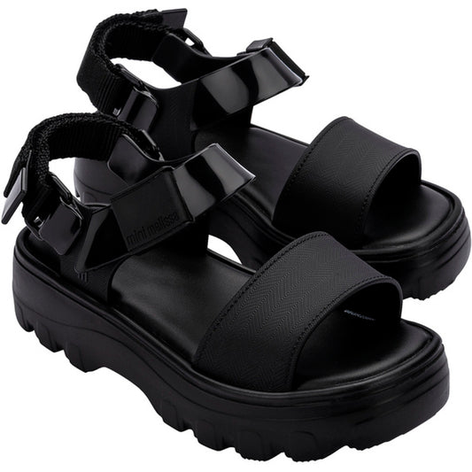 Mini Melissa Mini Melissa Kick Off Sandal INF SANDAL AR521 BLACK
