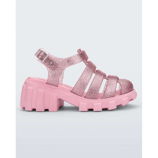 Mini Melissa MINI MELISSA MEGAN INF SANDAL AQ438 PINK/GLITTER