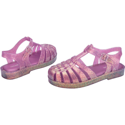 Mini Melissa MINI MELISSA POSSESSION SHINY INF SANDAL BF150 GLITTER LILAC