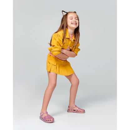 Mini Melissa MINI MELISSA POSSESSION SHINY INF SANDAL BF150 GLITTER LILAC