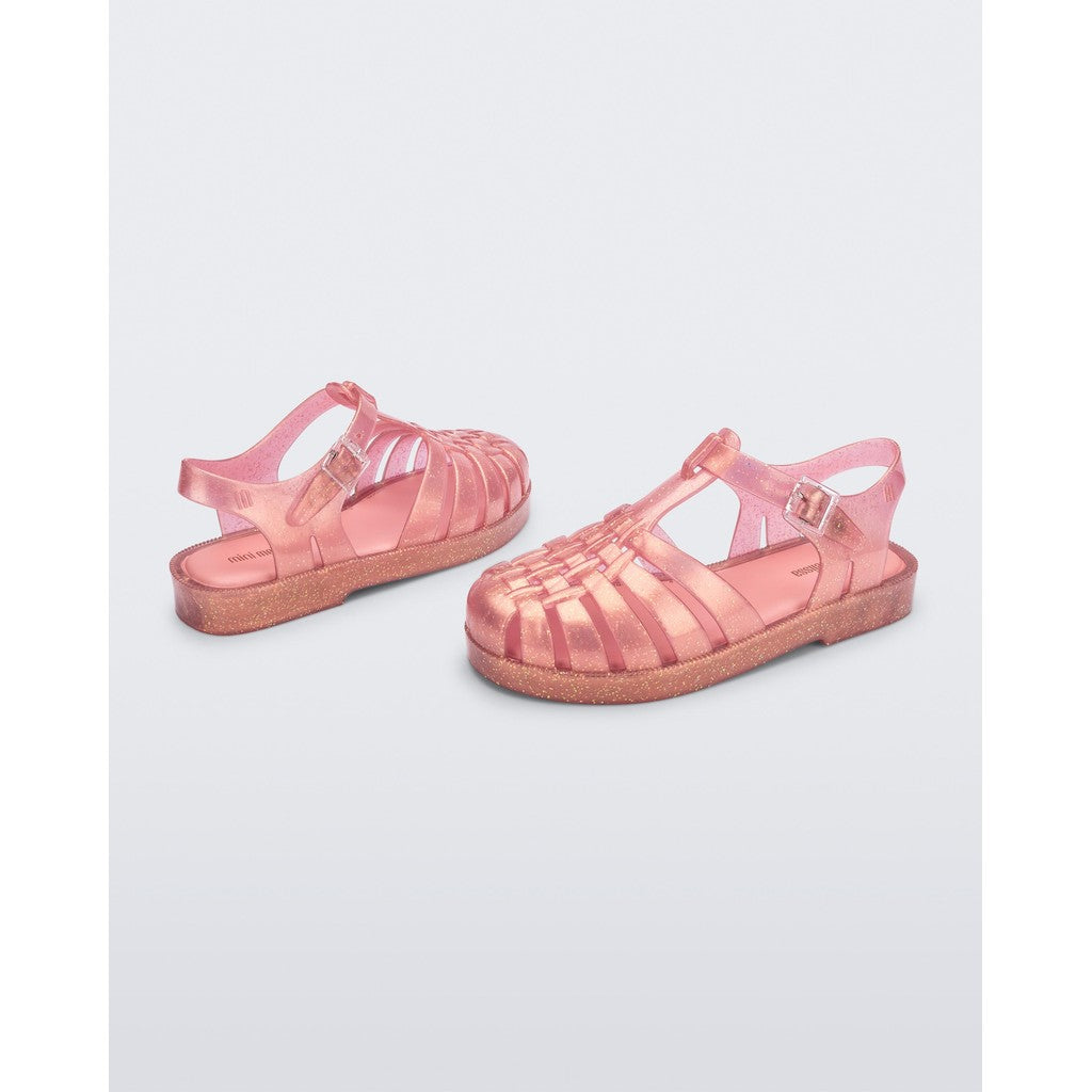 Mini Melissa MINI MELISSA POSSESSION SHINY INF SANDAL BF151 PEARLY PINK