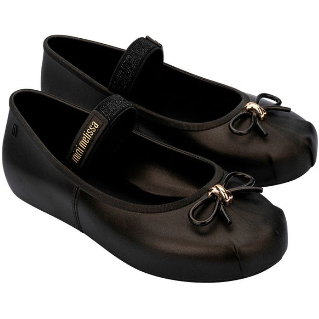 Mini Melissa MINI MELISSA SOPHIE INF SANDAL AY652 METALLIC BLACK