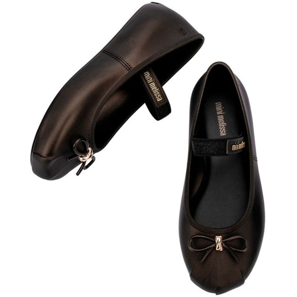 Mini Melissa MINI MELISSA SOPHIE INF SANDAL AY652 METALLIC BLACK