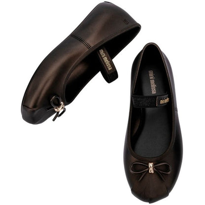 Mini Melissa MINI MELISSA SOPHIE INF SANDAL AY652 METALLIC BLACK