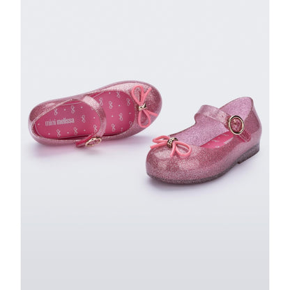 Mini Melissa MINI MELISSA SWEET LOVE BB SANDAL 54157 PINK GLITTER